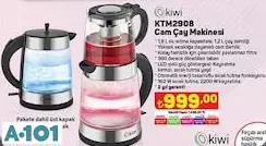 KİWİ CAM ÇAY MAKİNESİ KİWİ CAM ÇAY MAKİNESİ